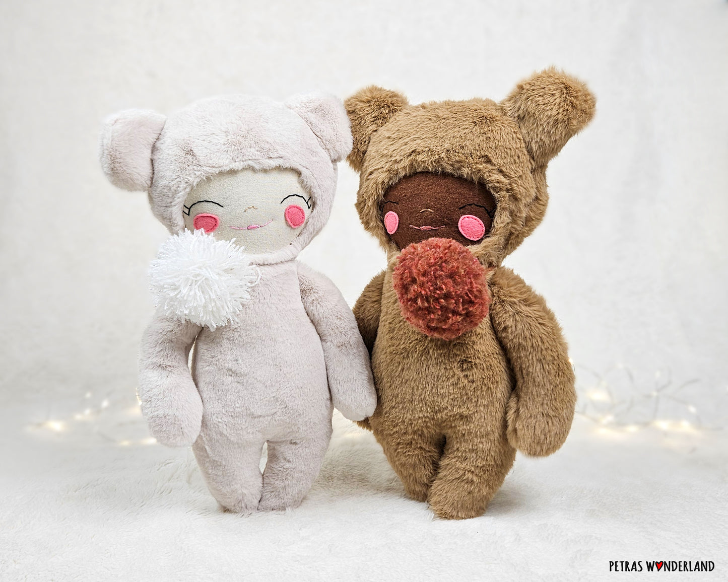 Cuddly Teddy - PDF sewing pattern and tutorial