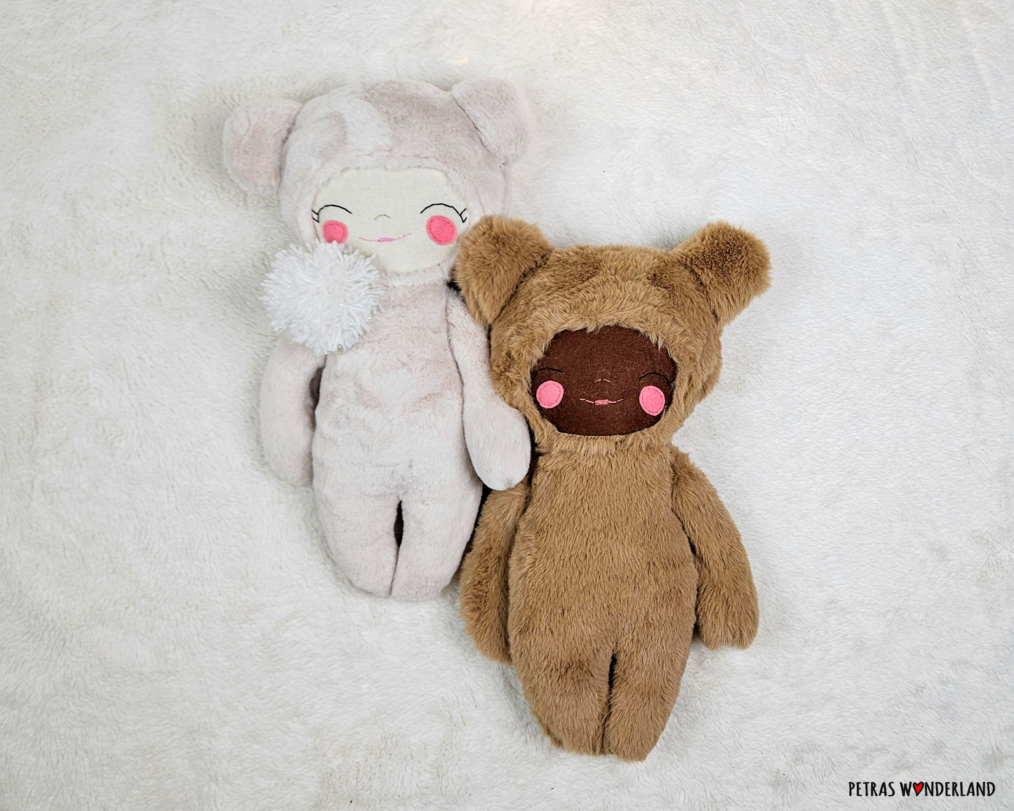 Cuddly Teddy - PDF sewing pattern and tutorial