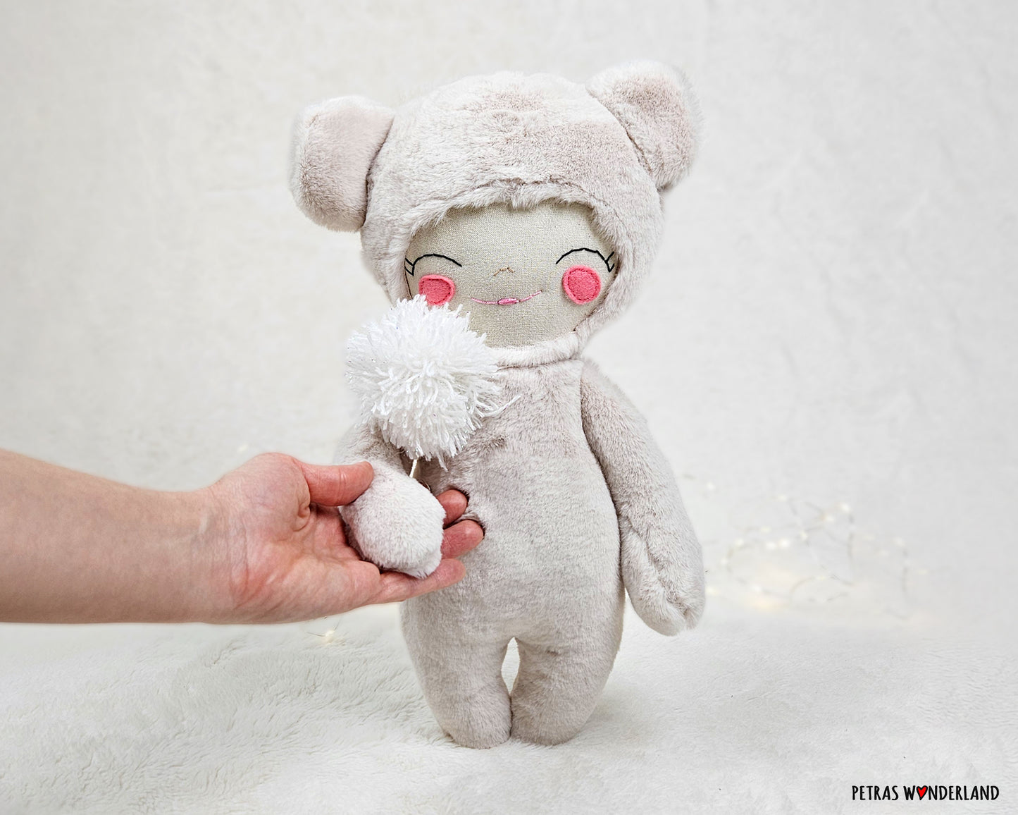 Cuddly Teddy - PDF sewing pattern and tutorial