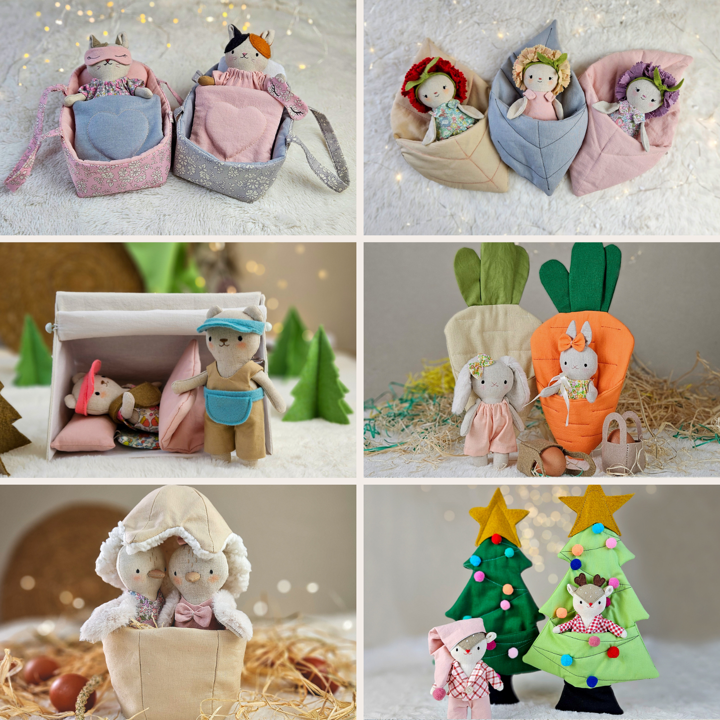 Mini Toys Bundle PDF sewing pattern and tutorial