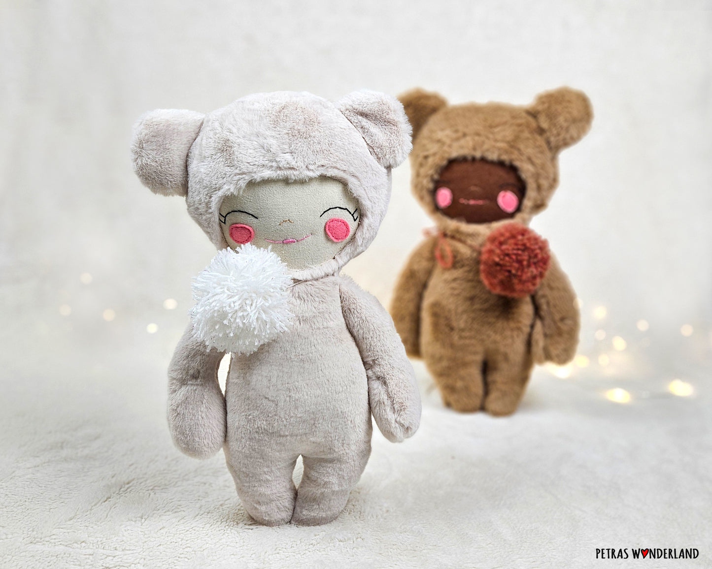 Cuddly Teddy - PDF sewing pattern and tutorial