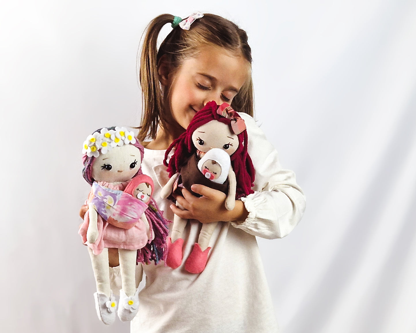 Clothes and accessories from Mom, Mom and Baby collections - sewing patterns and tutorials