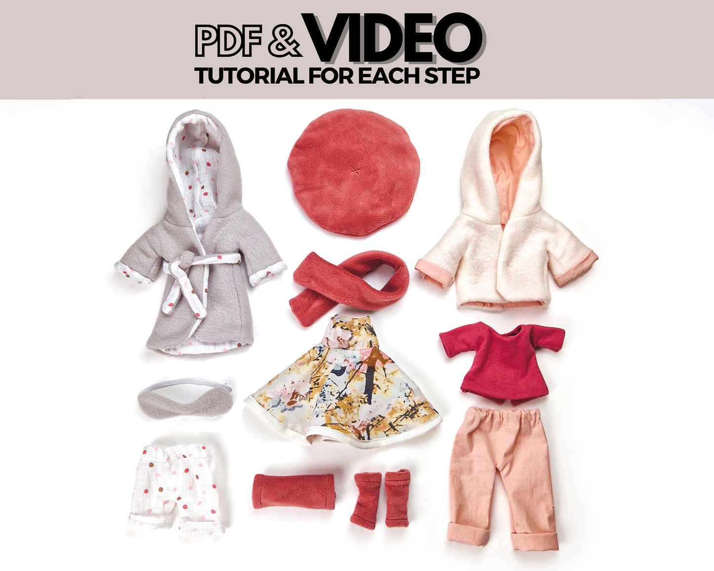 Set of clothes for Forest doll body