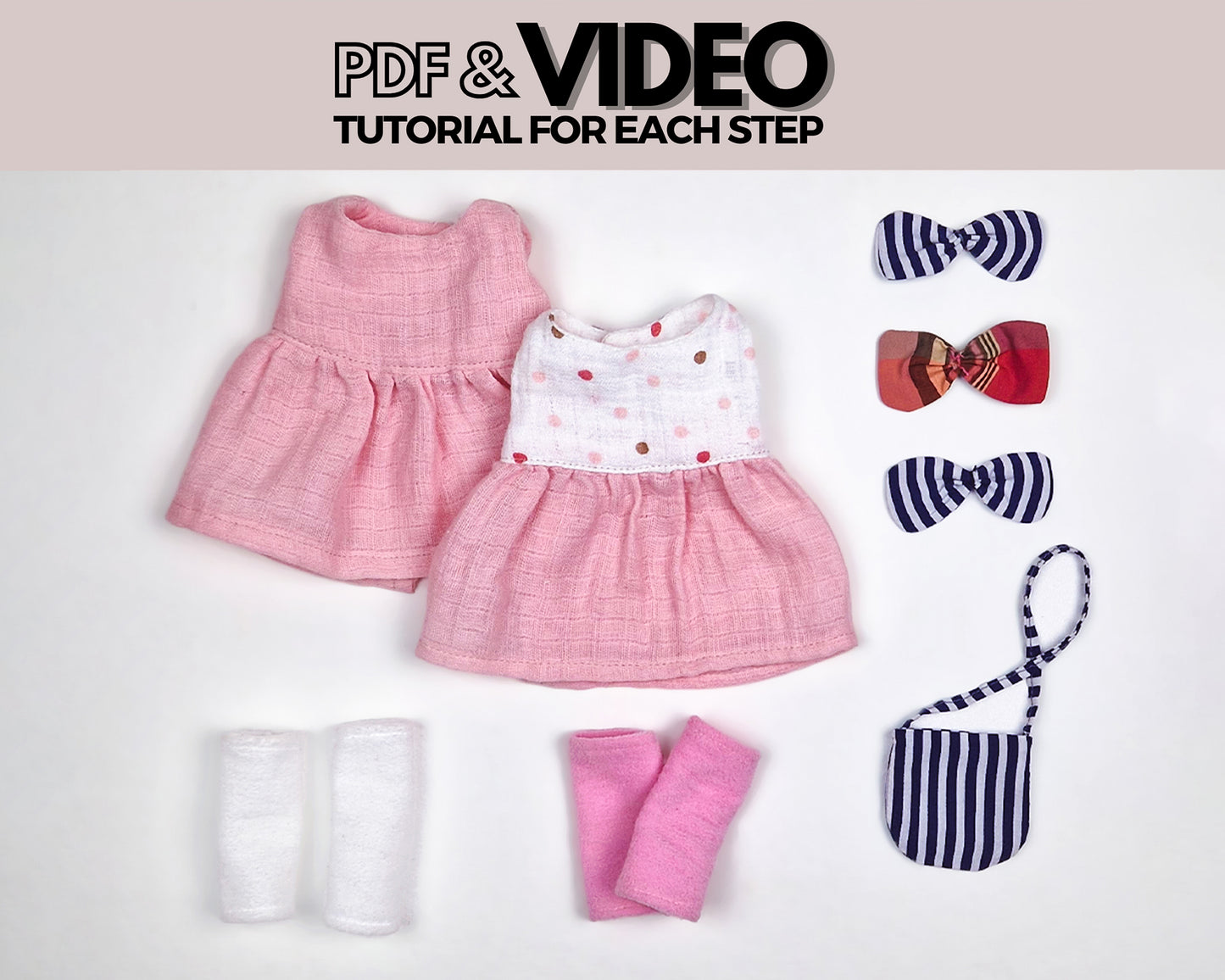 Clothes and accessories from Elephant, Mom and Baby collections