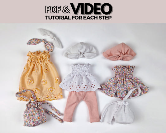 Clothes and accessories from Bunny, Mom and Baby collections