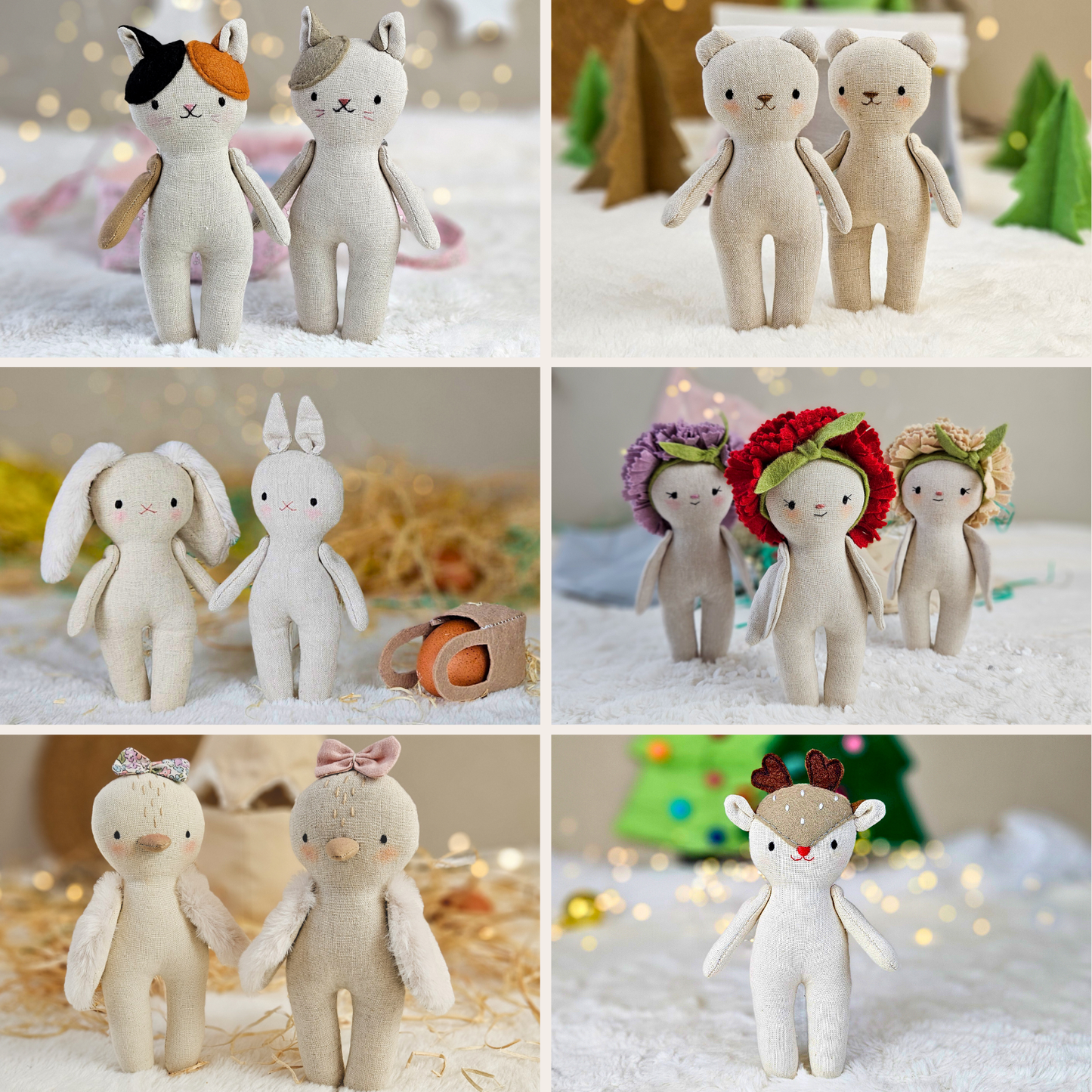 Mini Toys Bundle PDF sewing pattern and tutorial
