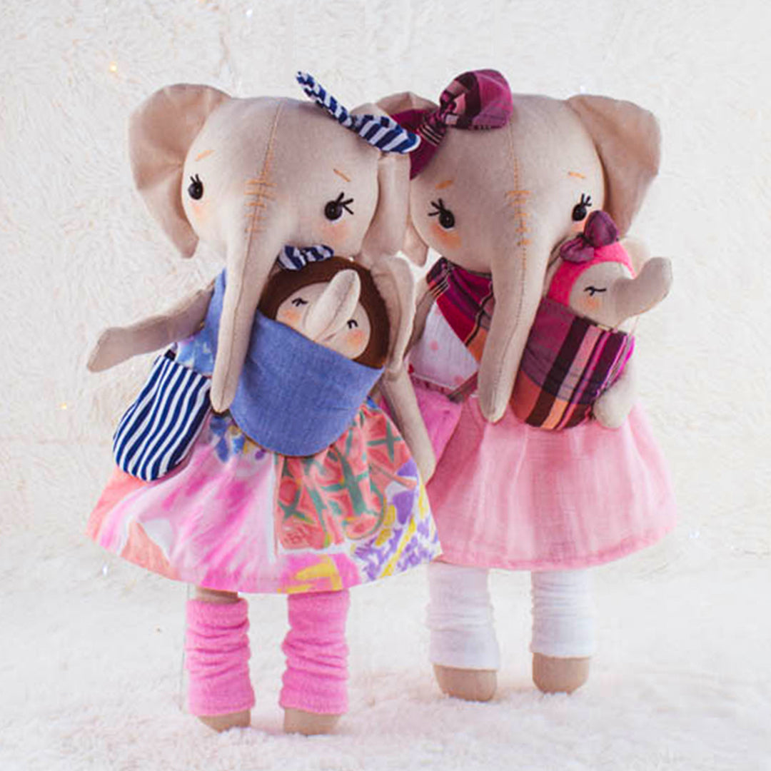PDF SEWING PATTERN MOM AND BABY WITH CLOTHES