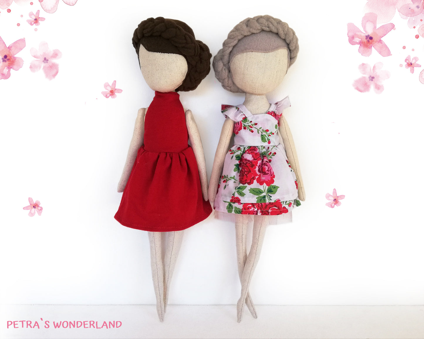 Lady Ena Doll Body 18 inch - PDF sewing pattern and tutorial 08