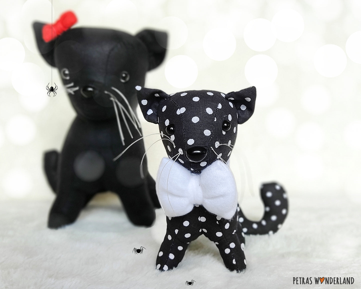 Black Cat and Kittens - PDF sewing pattern and tutorial 05