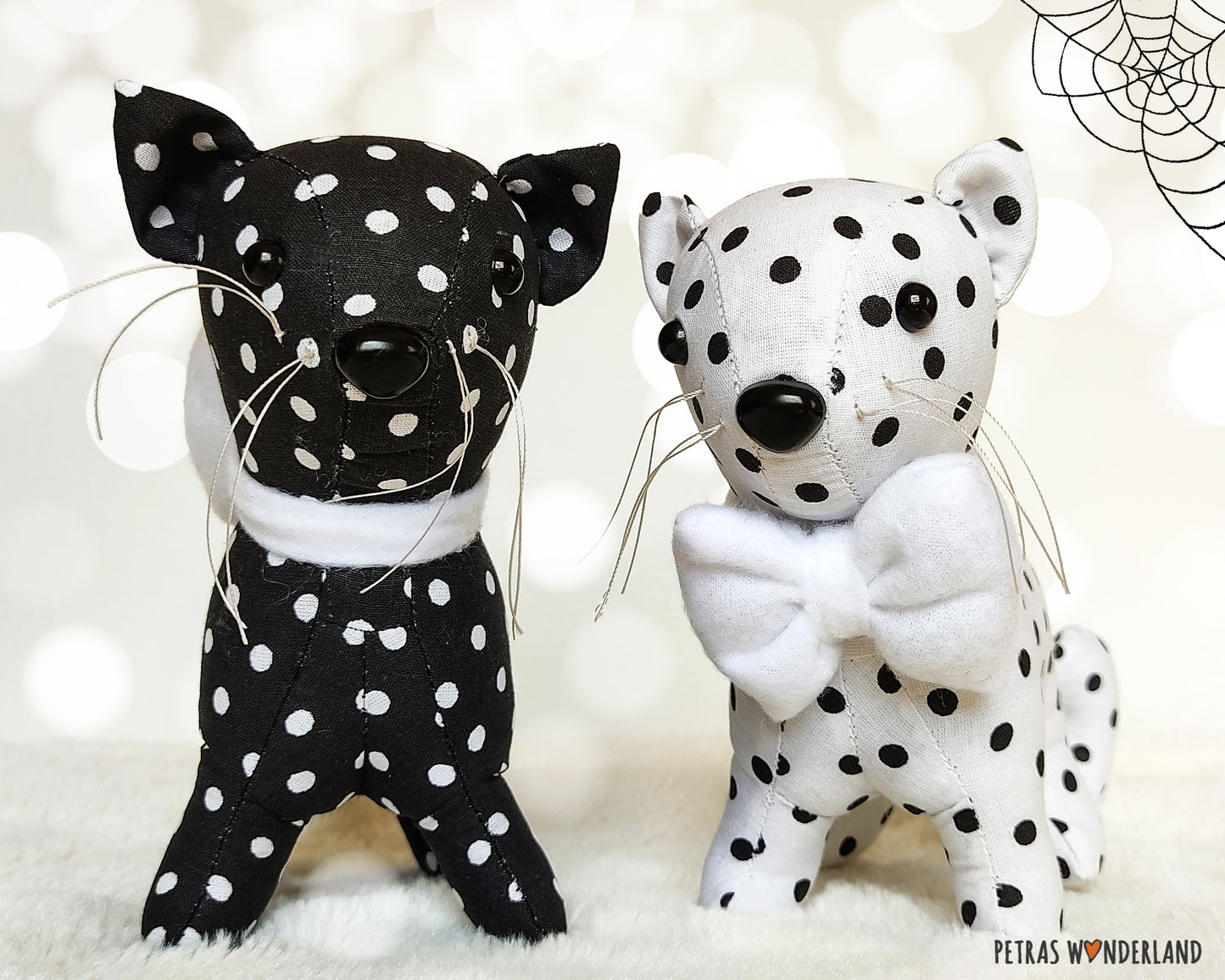 Black Cat and Kittens - PDF sewing pattern and tutorial 02