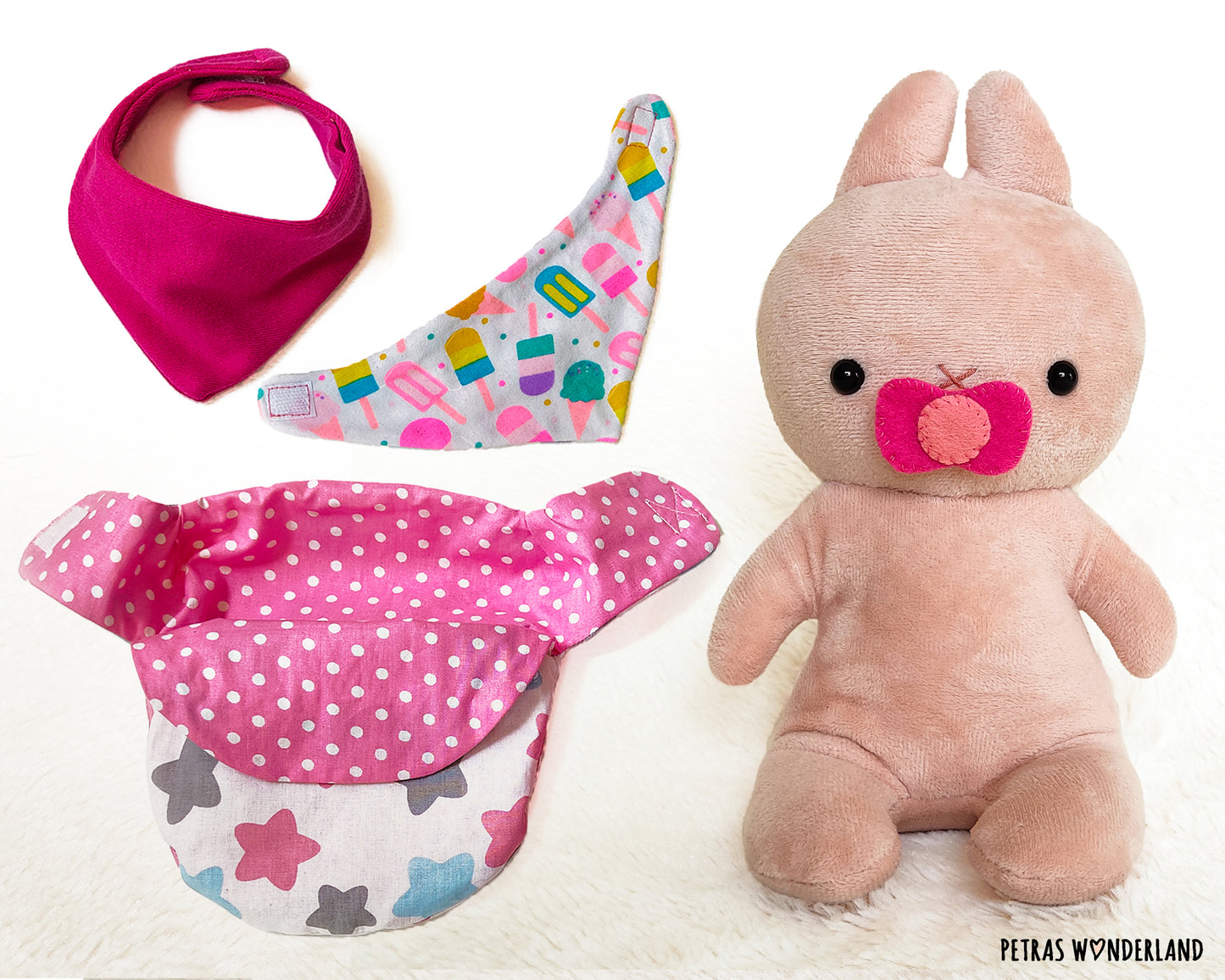 Baby Animal Bunny - PDF sewing pattern and tutorial 11