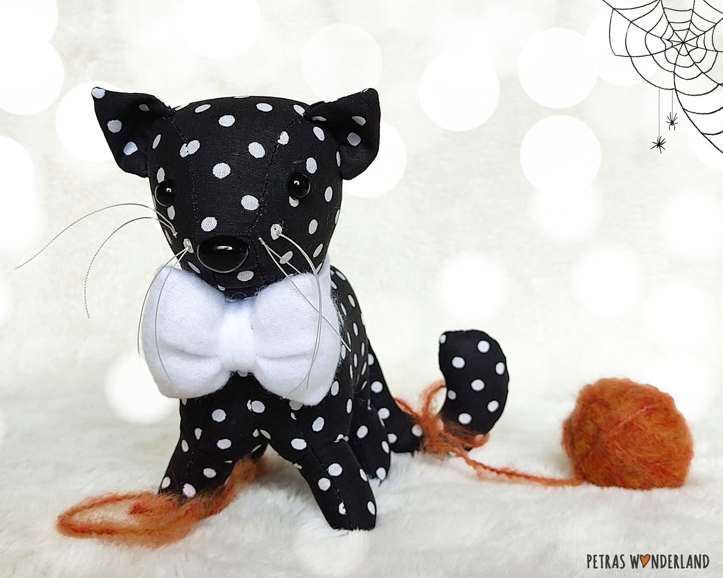 Black Cat and Kittens - PDF sewing pattern and tutorial 06