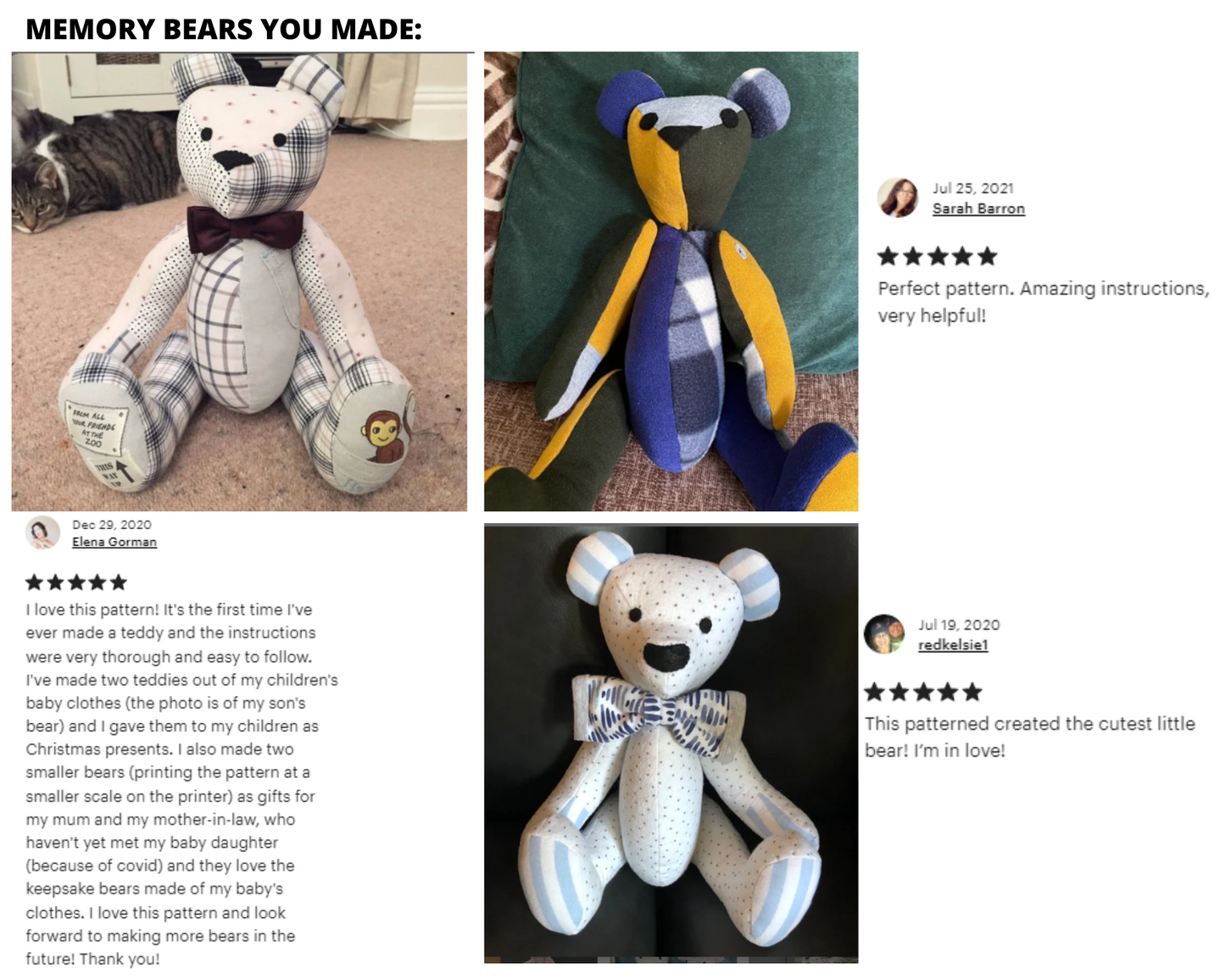 Memory Bear Ben