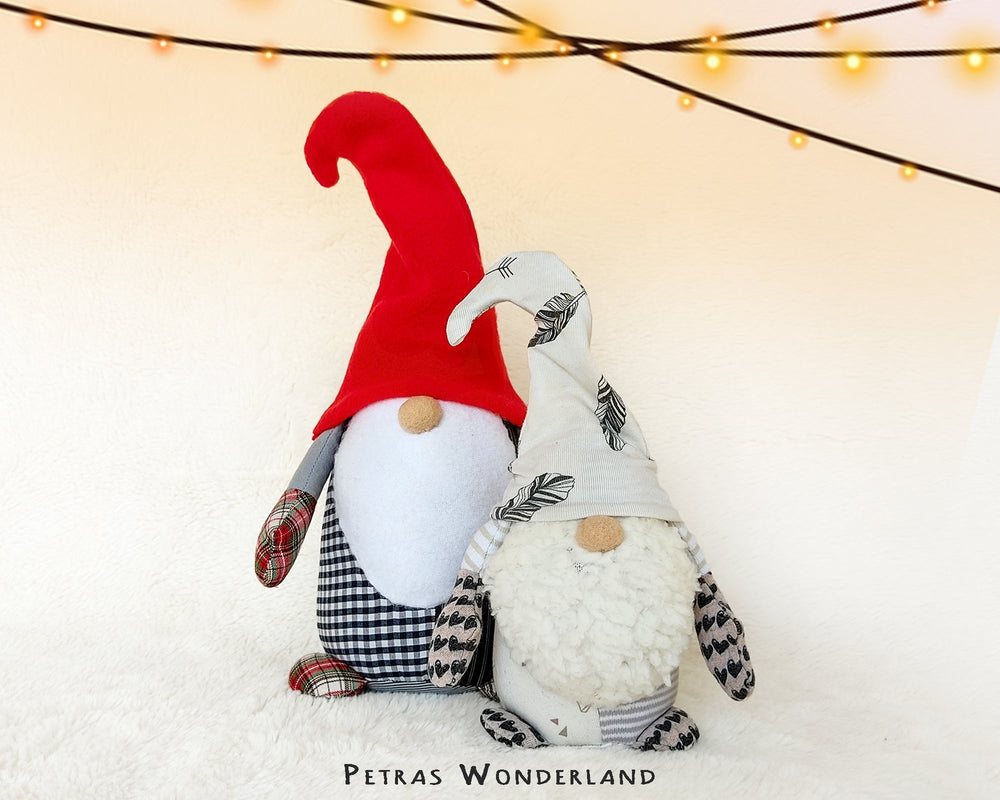 Christmas Memory Gnomes - PDF toy sewing patterns and tutorials 01