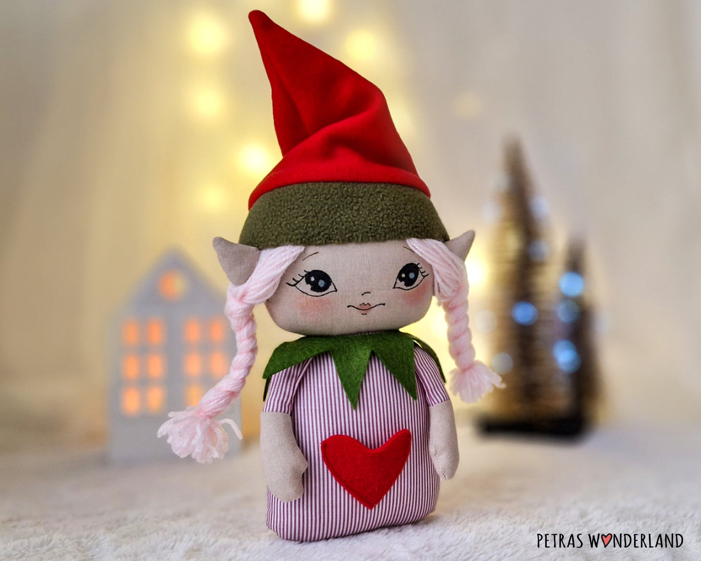 Christmas Elves - PDF sewing pattern and tutorial