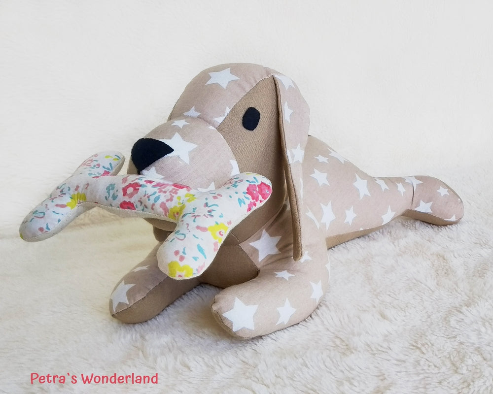 Lazy Dog - PDF doll sewing pattern and tutorial 06
