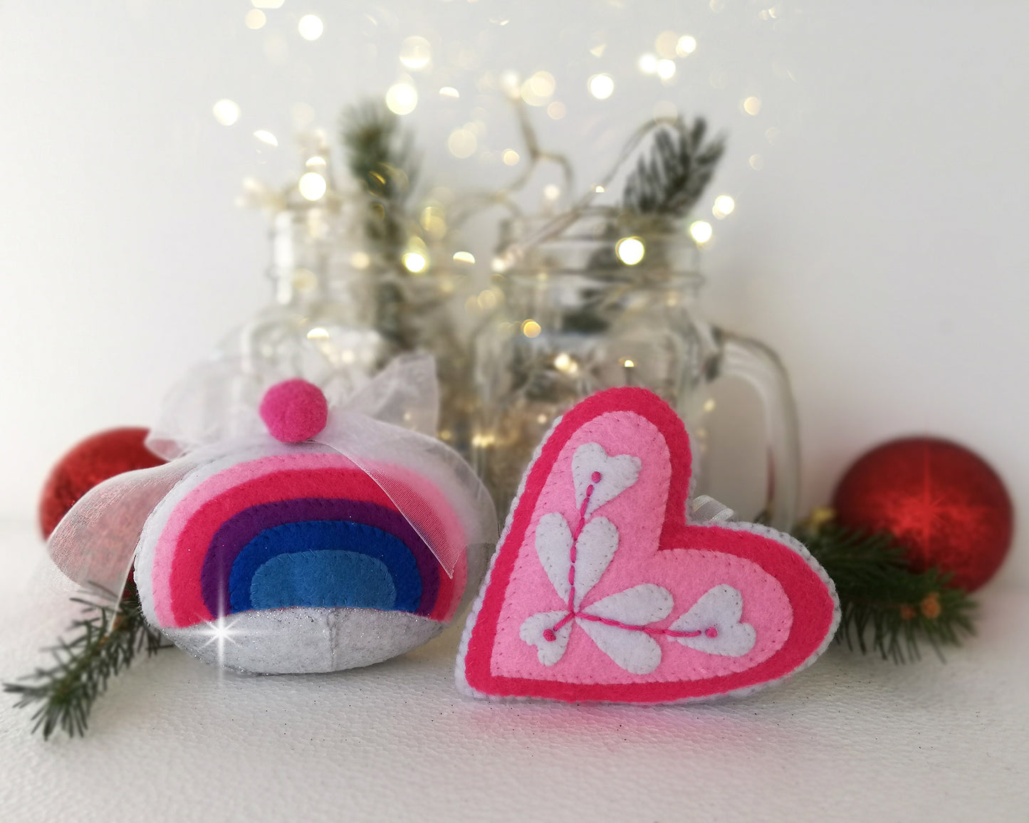 Christmas Ornaments - PDF doll sewing pattern and tutorial 06