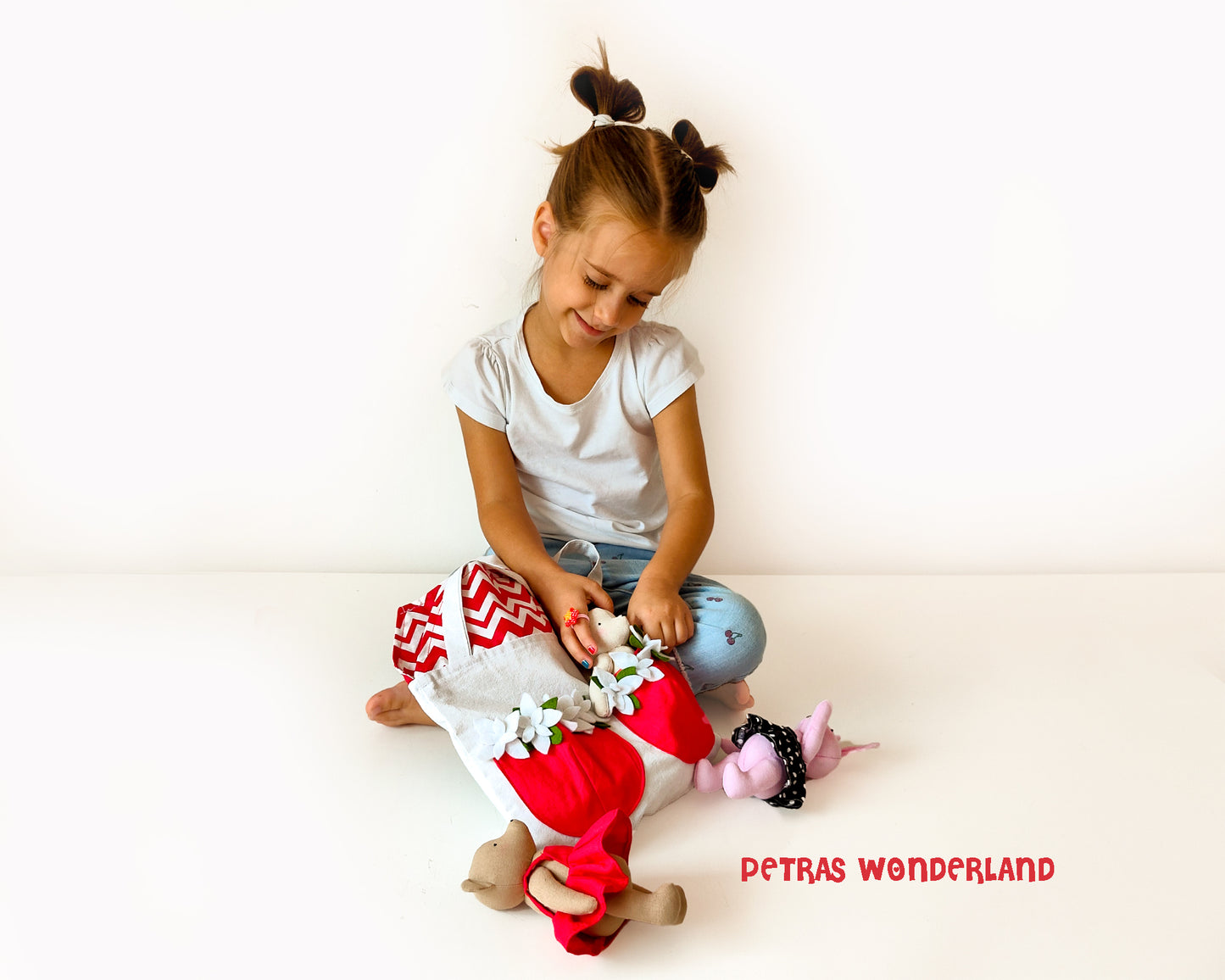 House Tote Bag - PDF doll sewing pattern and tutorial 07