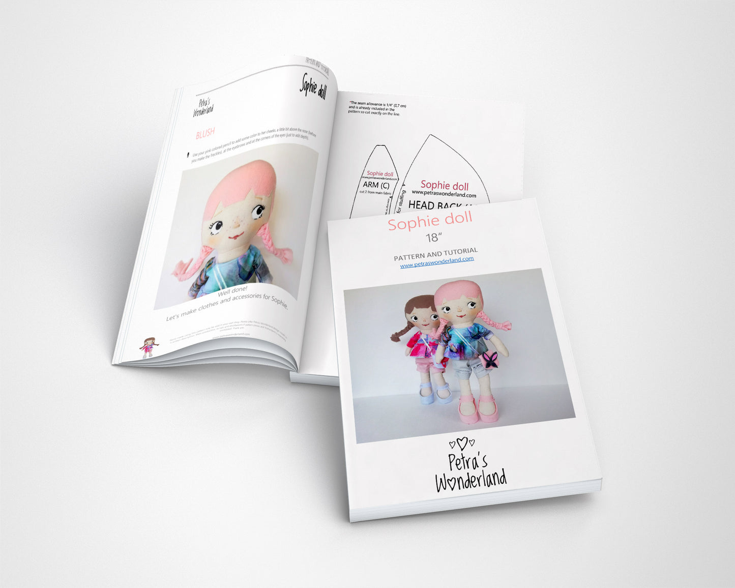 Sophie Doll - PDF doll sewing pattern and tutorial 08
