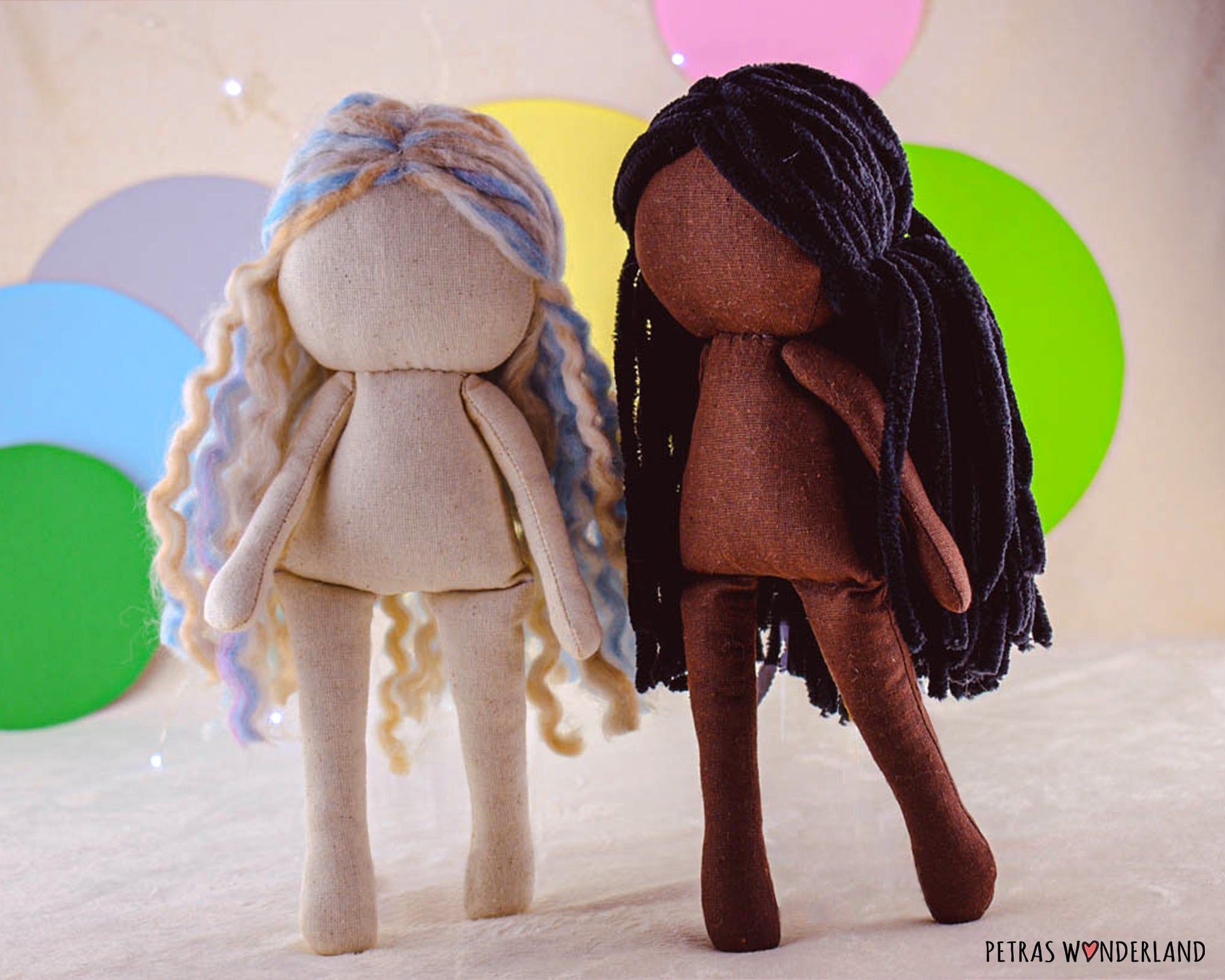 Doll body 11 inches - PDF sewing pattern and tutorial