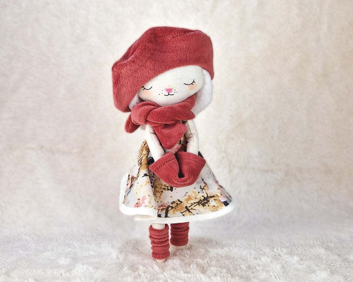 Set of clothes for Forest doll body - PDF sewing pattern and tutorial