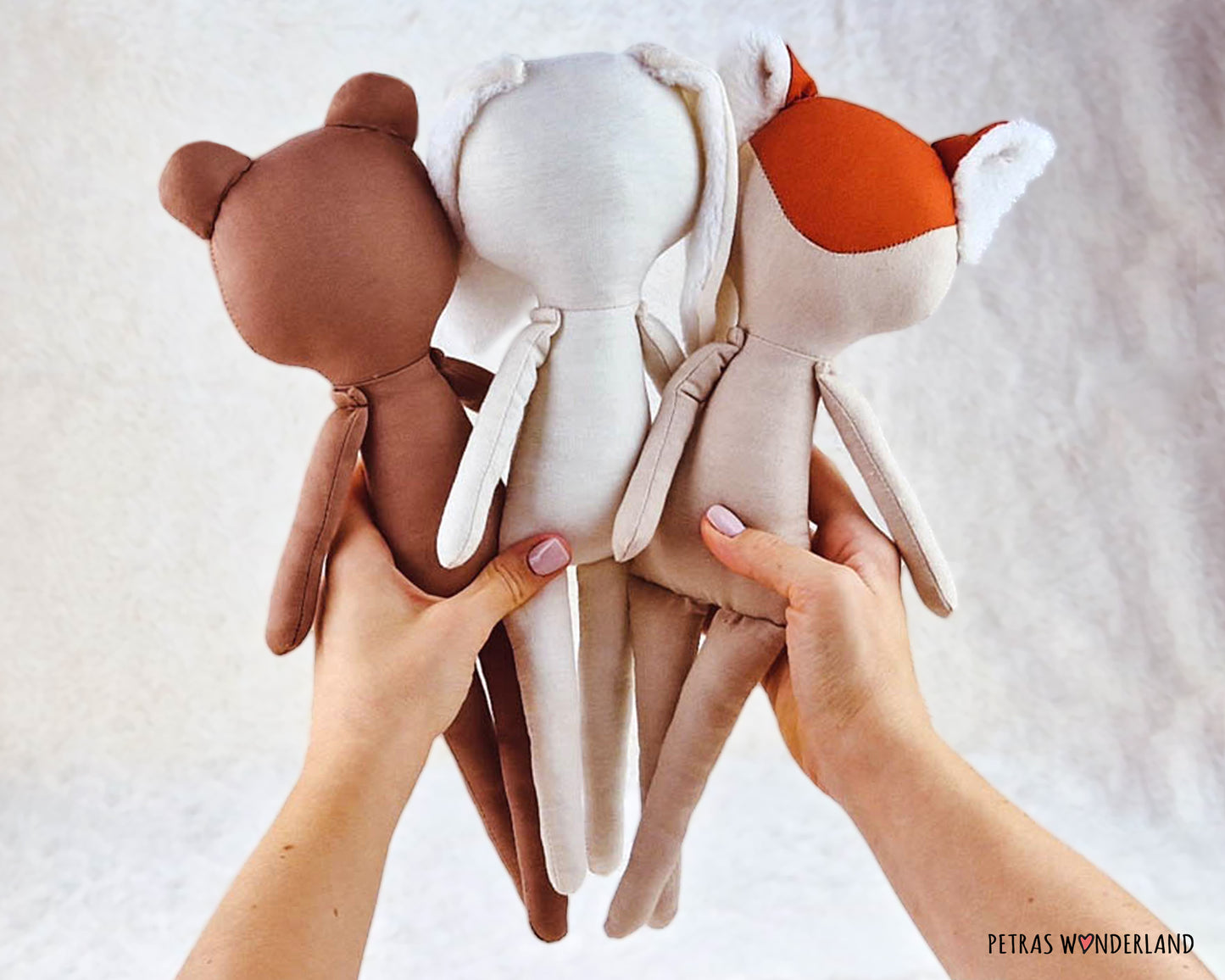 Forest doll body- PDF sewing pattern and tutorial