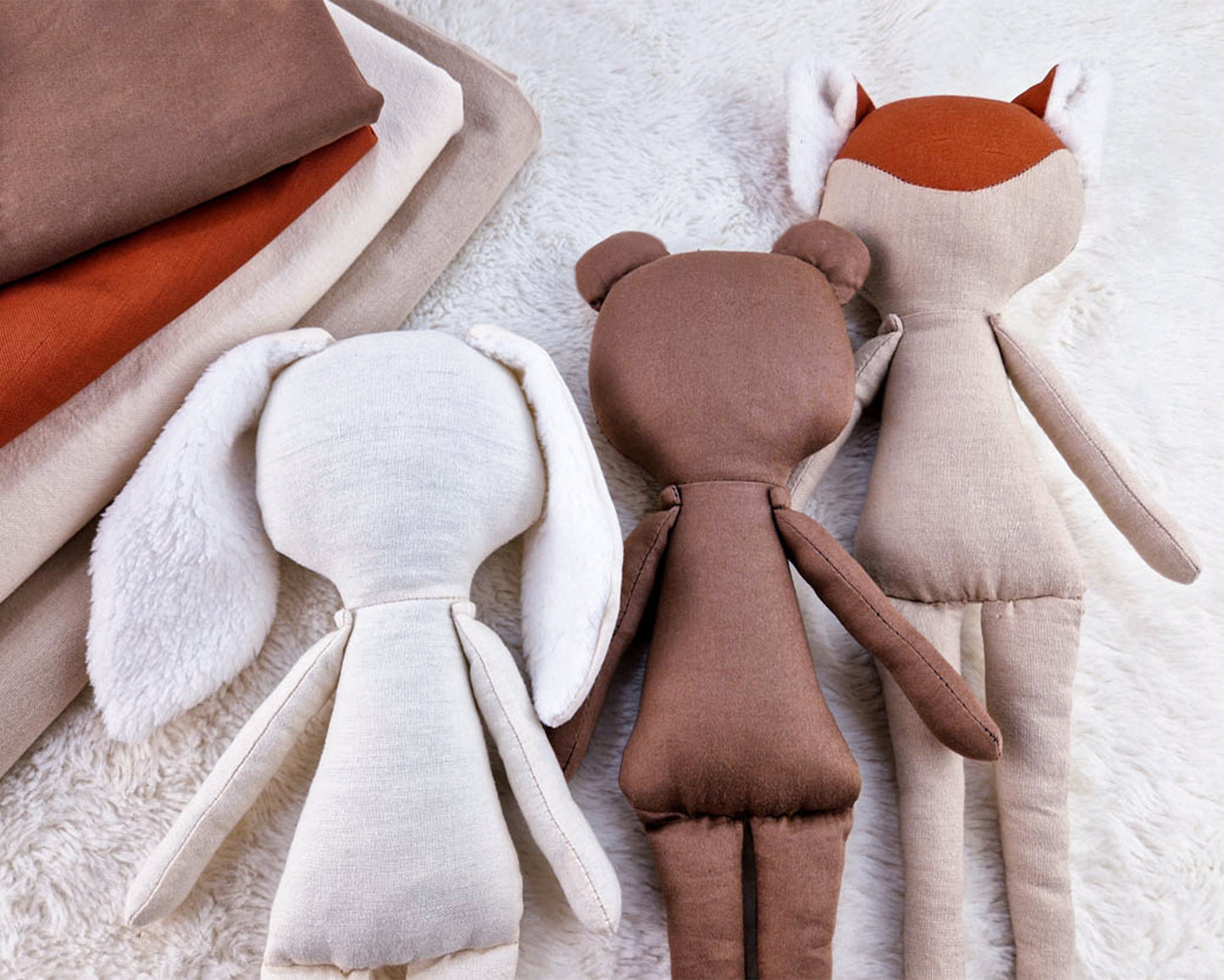 Forest doll body- PDF sewing pattern and tutorial 