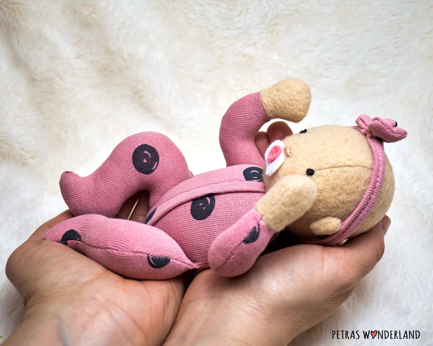 Newborn Baby Doll 8 Inch - PDF sewing pattern and tutorial 11