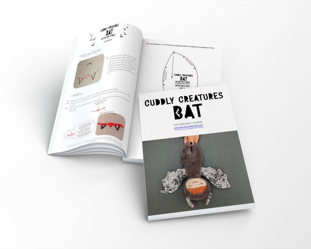 PetrasWonderland - Cuddly creatures Bat- pattern and tutorial 07