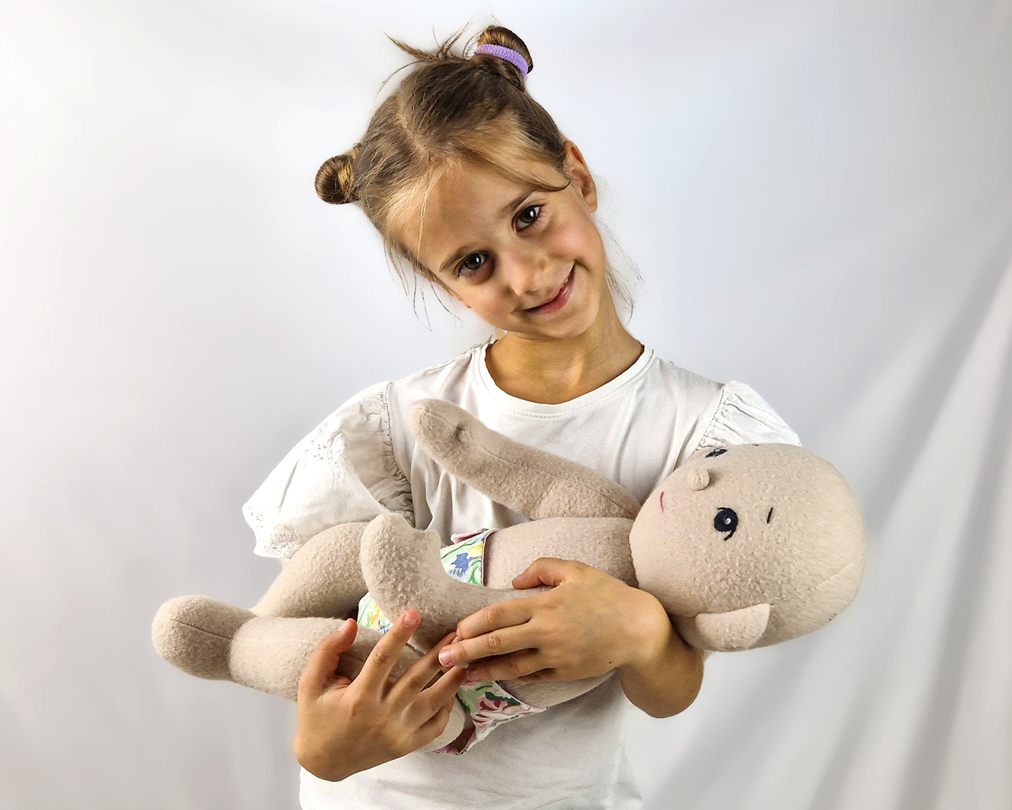Baby Doll 18 inch - PDF doll sewing pattern and tutorial
