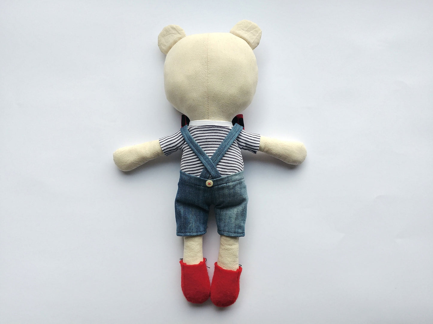 Mr Bear - PDF doll sewing pattern and tutorial