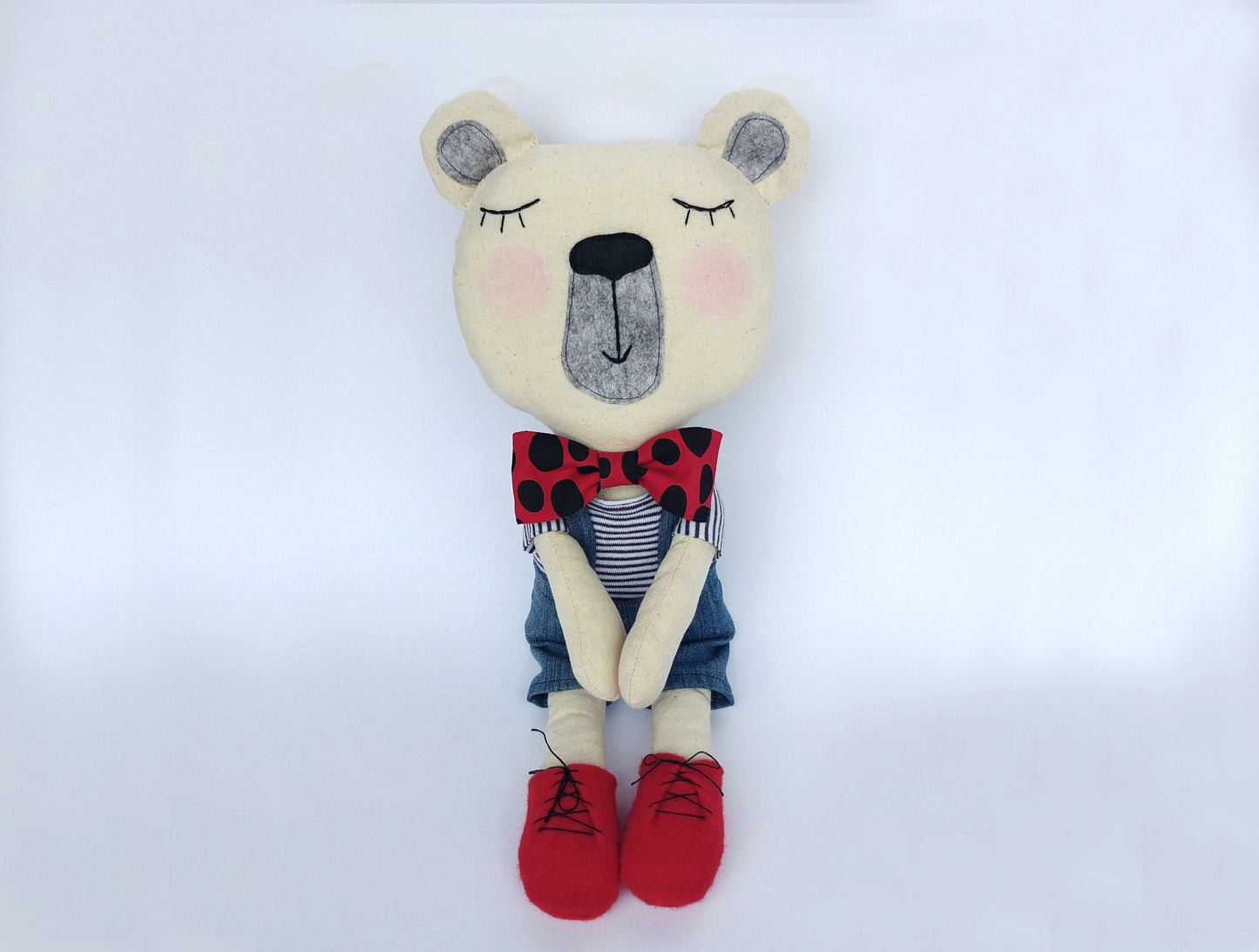 Mr Bear - PDF doll sewing pattern and tutorial
