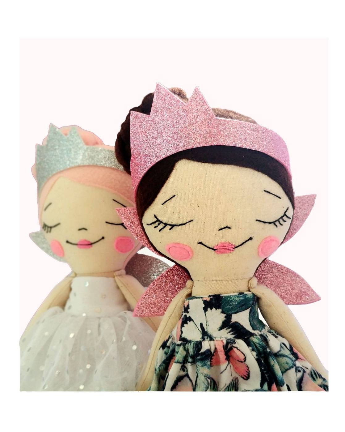 Flower Fairy - PDF doll sewing pattern and tutorial