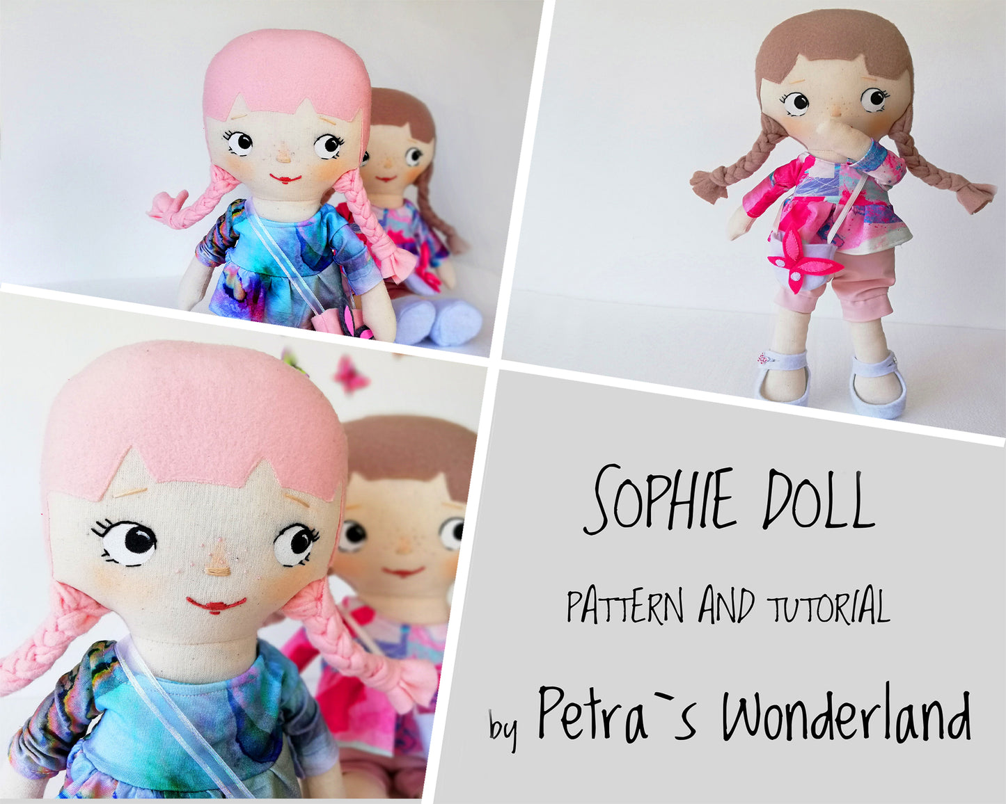 Sophie Doll - PDF doll sewing pattern and tutorial 01