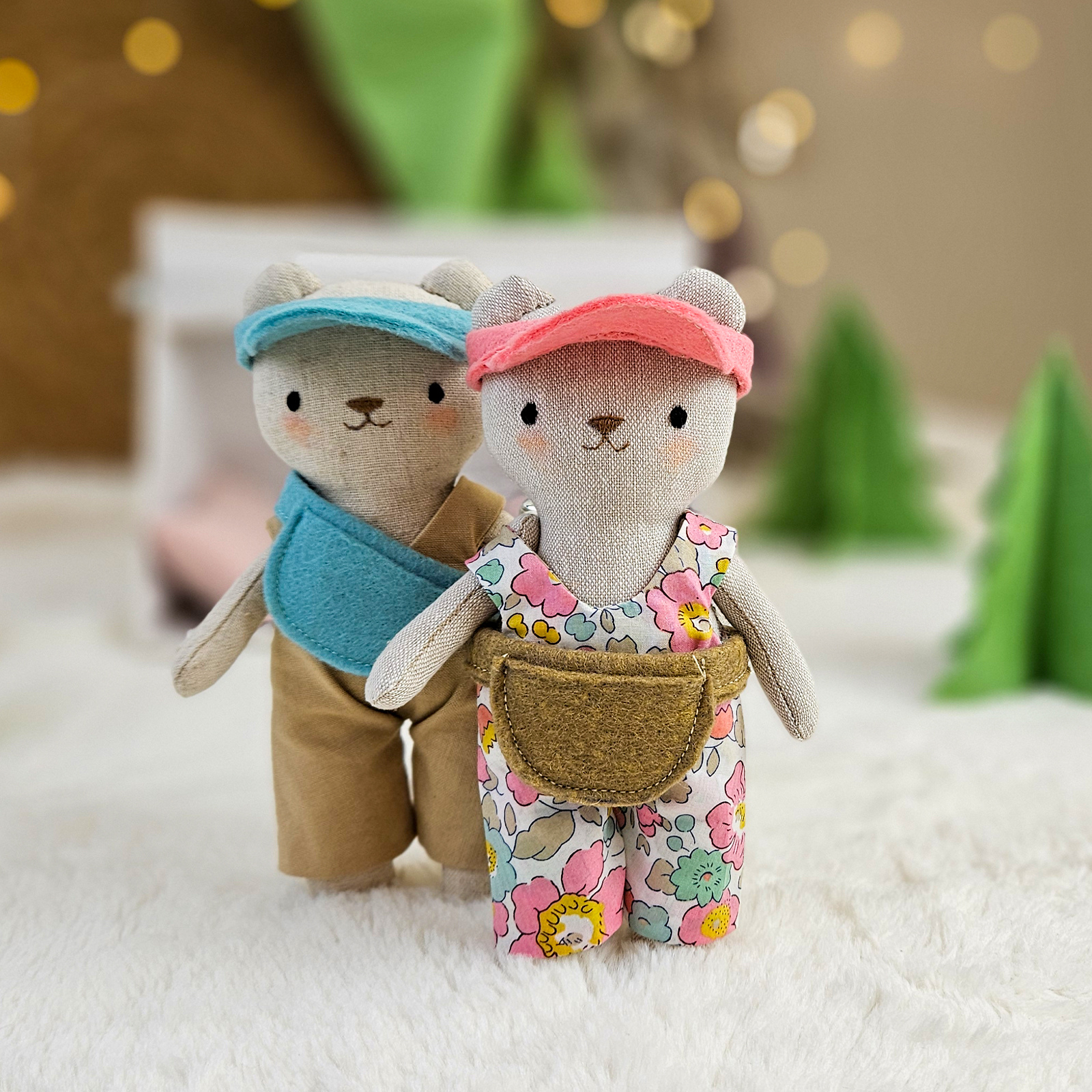 Mini toys Big Wardrobe Bundle PDF sewing pattern and tutorial