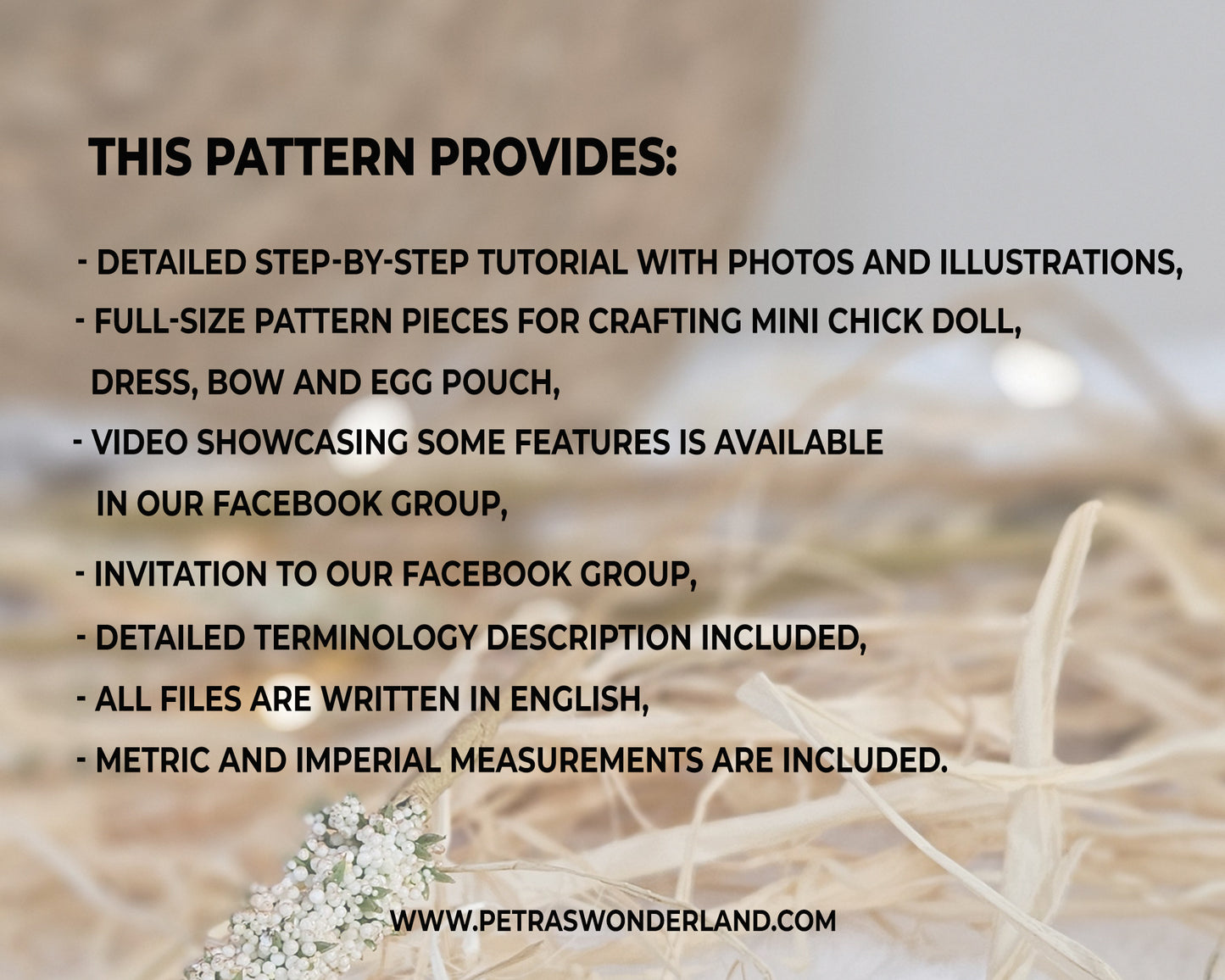 Mini Chicken Doll in an Egg Pouch - PDF sewing pattern and tutorial
