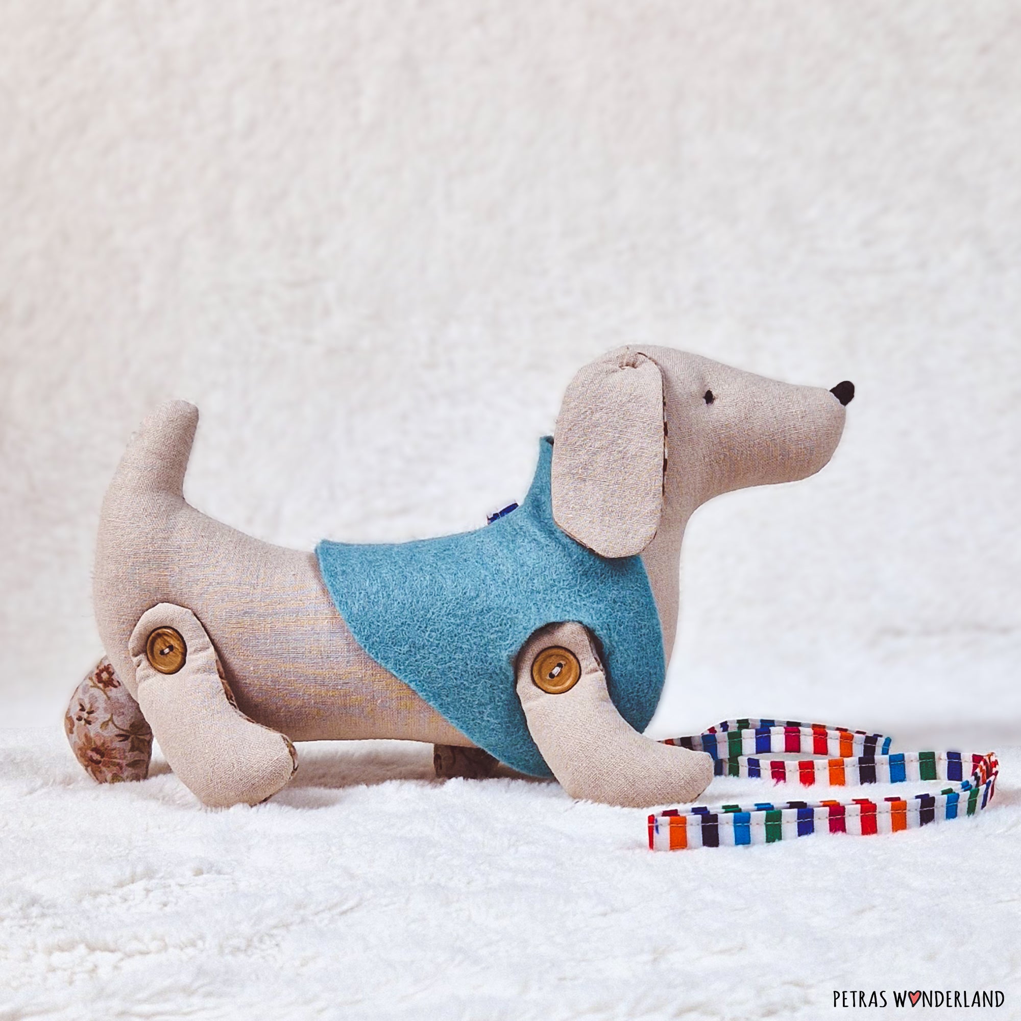 DIY Animal pets Dachshund dog - PDF sewing pattern and tutorial ...