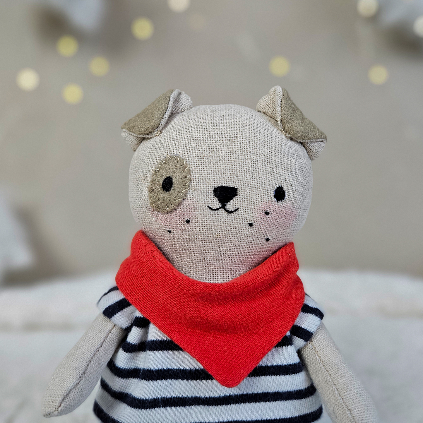 Mini Dog Doll and Sailing Boat - PDF sewing pattern and tutorial