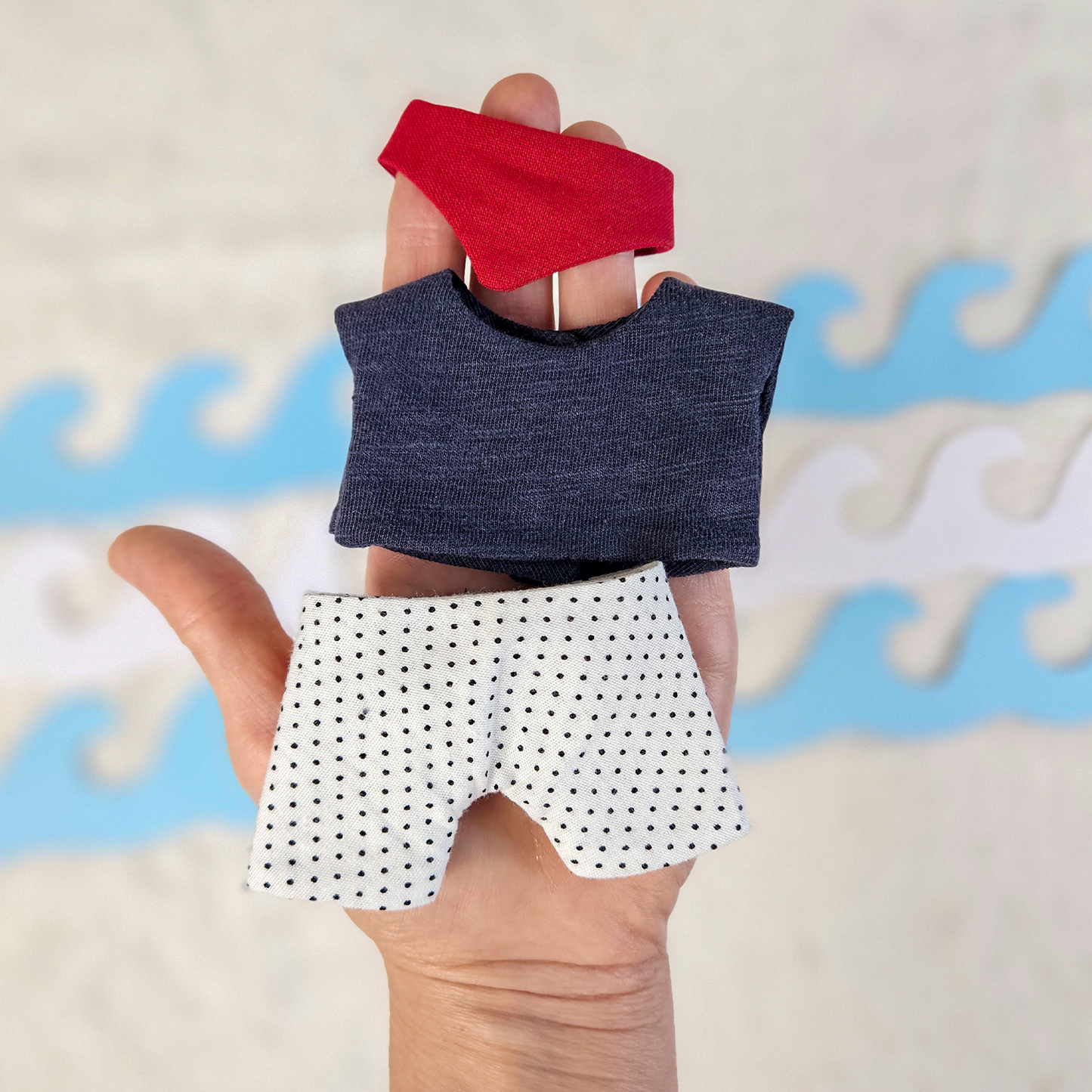 Mini Dog Doll and Sailing Boat - PDF sewing pattern and tutorial