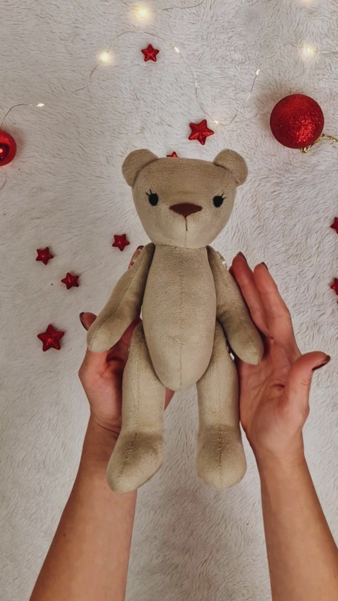 Bear Toys Family - sewing pattern and tutorial