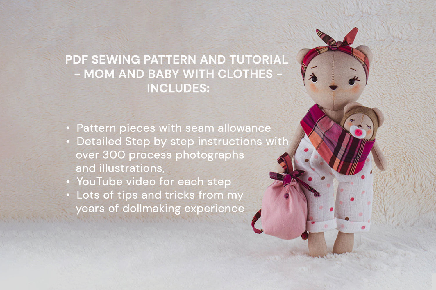 PDF sewing pattern and tutorial