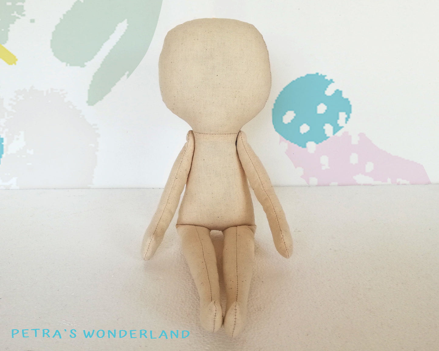 Doll Body 16 inch - PDF doll sewing pattern and tutorial 07