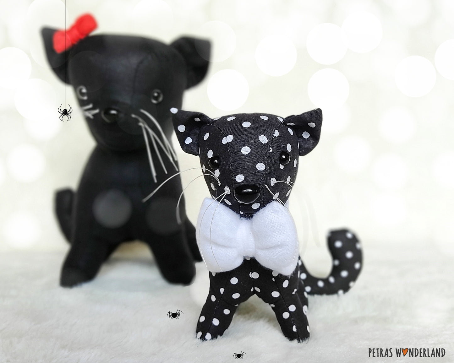 Black Cat and Kittens  - PDF sewing pattern and tutorial 05