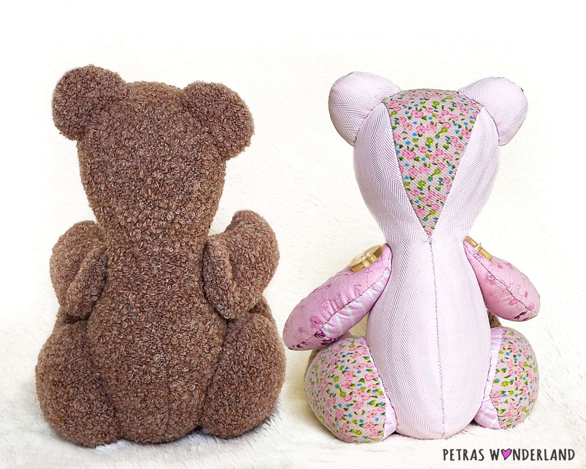 Video]Teddy bear plush sewing pattern & tutorial - Teddy Supplies