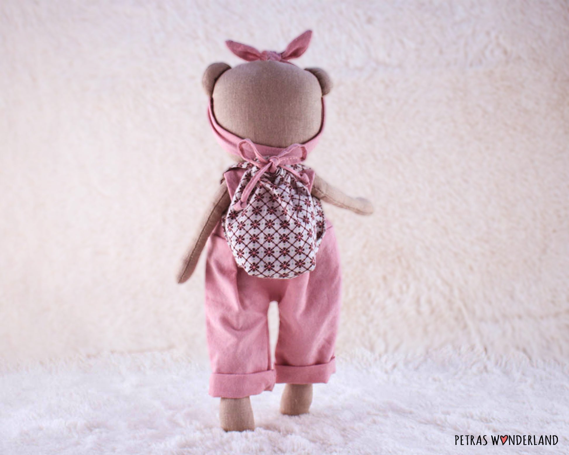 Bear Mom and Baby - PDF sewing pattern and tutorial