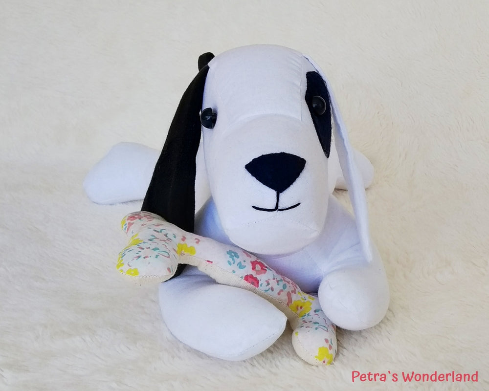 Lazy Dog - PDF doll sewing pattern and tutorial 02