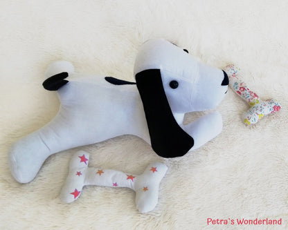 Lazy Dog - PDF doll sewing pattern and tutorial 07