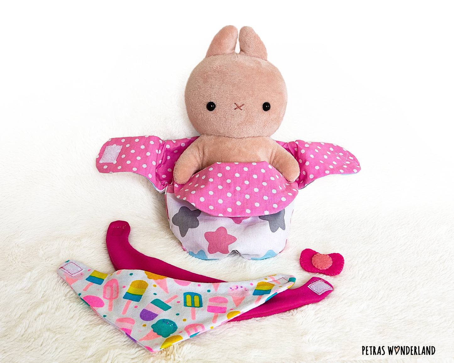 Baby Animal Bunny - PDF sewing pattern and tutorial