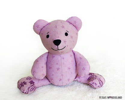 Happy Bear - PDF sewing pattern and tutorial 01
