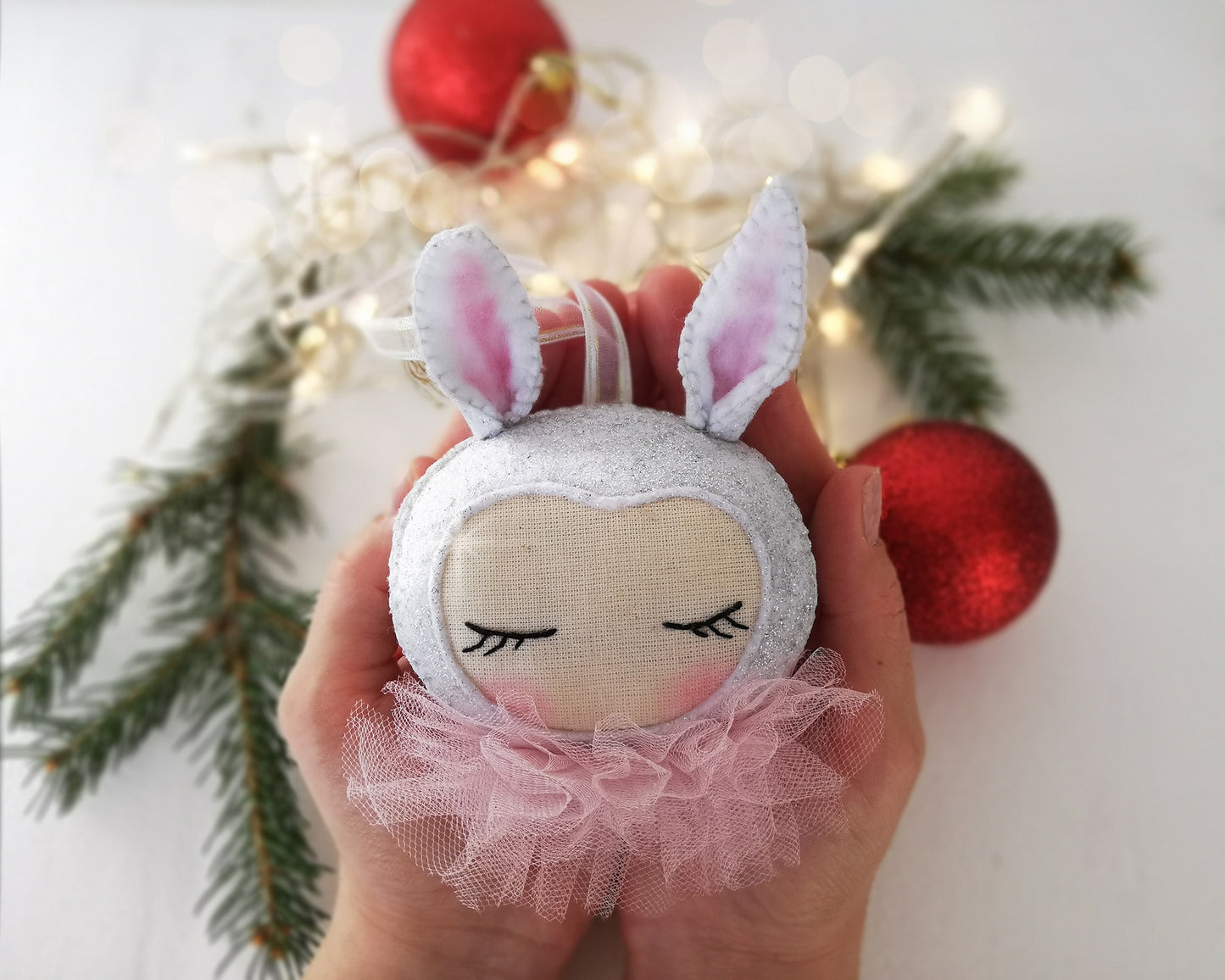 Christmas Ornaments - PDF doll sewing pattern and tutorial 08